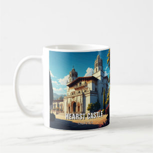 Hearst Castle San Simeon California Central Kusten Kaffemugg