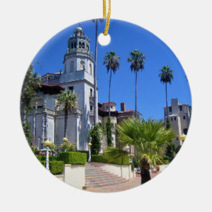 Hearst Castle, San Simeon, Kalifornien Julgransprydnad Keramik