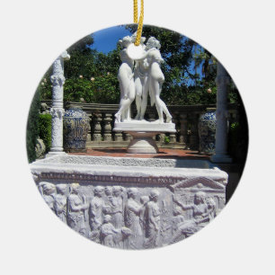Hearst Castle, San Simeon, Kalifornien Julgransprydnad Keramik