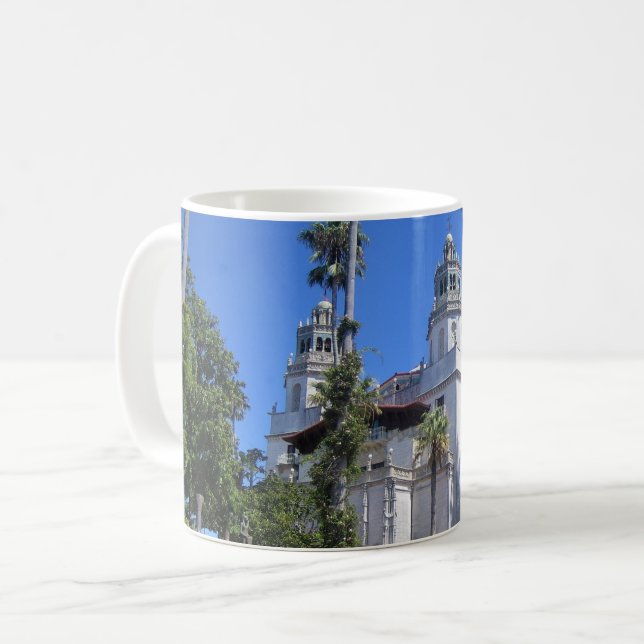 Hearst Castle, San Simeon, Kalifornien Kaffemugg (Framsida vänster)