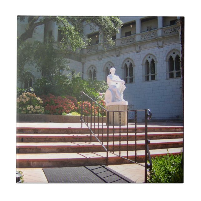 Hearst Castle, San Simeon, Kalifornien Kakelplatta (Framsidan)