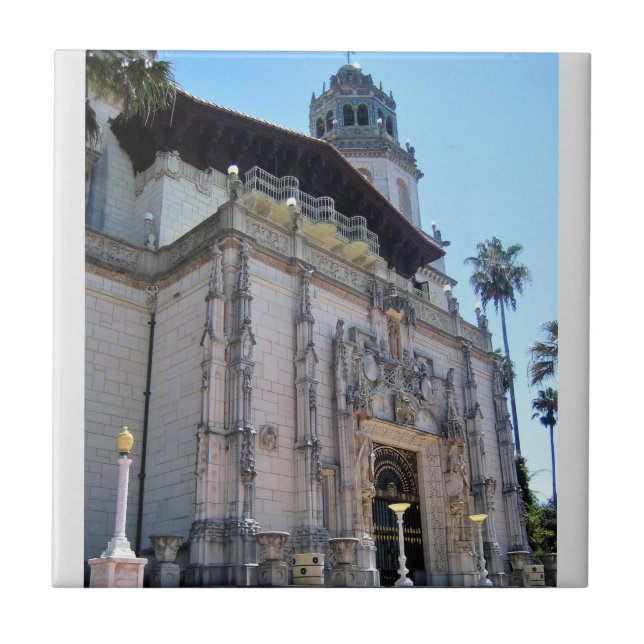 Hearst Castle, San Simeon, Kalifornien Kakelplatta (Framsidan)