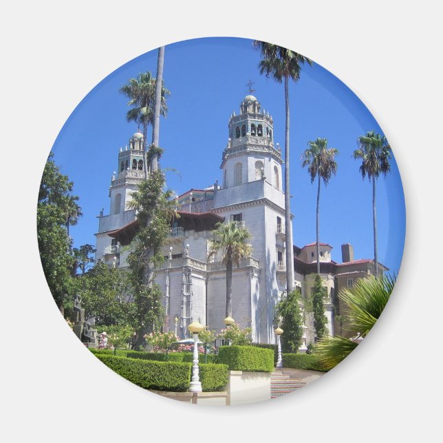 Hearst Castle, San Simeon, Kalifornien Magnet (Framsidan)