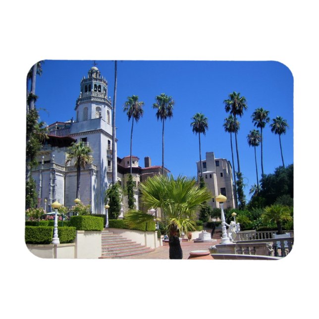Hearst Castle, San Simeon, Kalifornien Magnet (Horisontell)