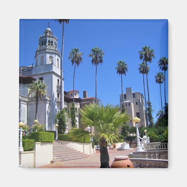 Hearst Castle, San Simeon, Kalifornien Magnet (Framsidan)