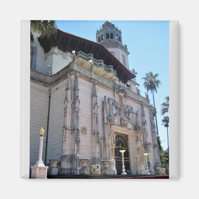 Hearst Castle, San Simeon, Kalifornien Magnet (Framsidan)