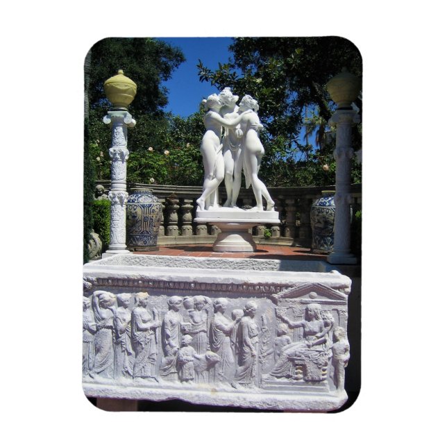 Hearst Castle, San Simeon, Kalifornien Magnet (Vertikal)