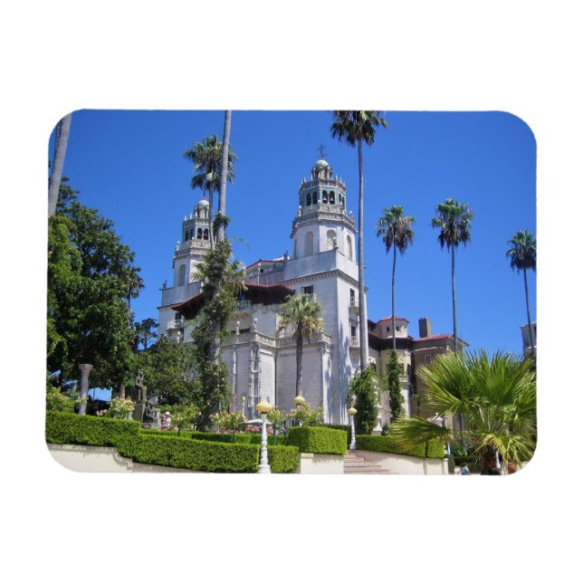 Hearst Castle, San Simeon, Kalifornien Magnet (Horisontell)