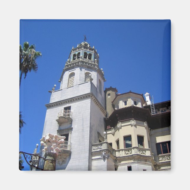 Hearst Castle, San Simeon, Kalifornien Magnet (Framsidan)