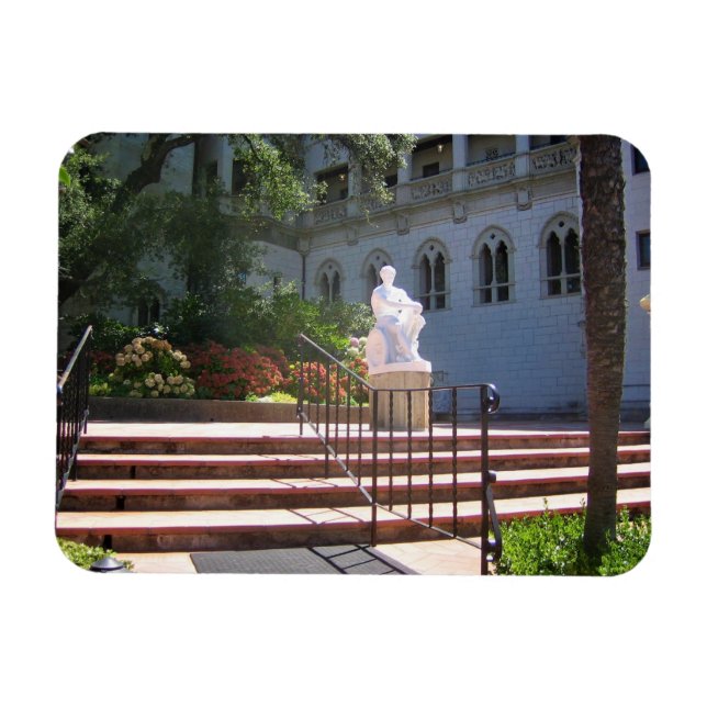 Hearst Castle, San Simeon, Kalifornien Magnet (Horisontell)