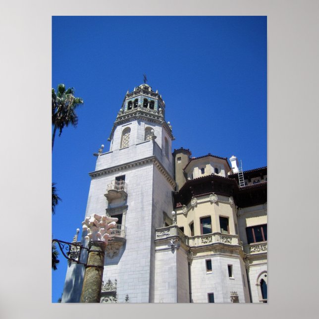 Hearst Castle, San Simeon, Kalifornien Poster (Framsidan)