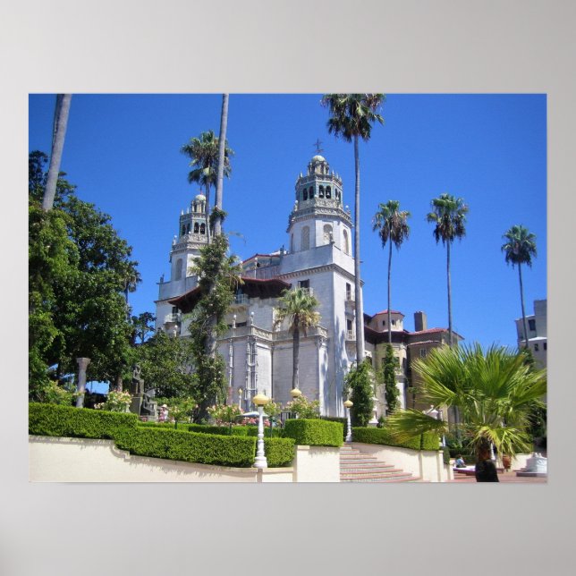 Hearst Castle, San Simeon, Kalifornien Poster (Framsidan)