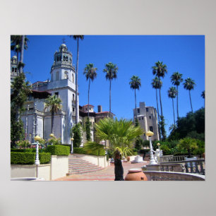 Hearst Castle, San Simeon, Kalifornien Poster