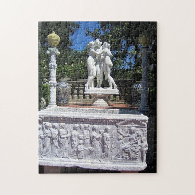 Hearst Castle, San Simeon, Kalifornien Pussel (Vertikal)