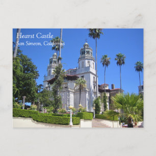 Hearst Castle, San Simeon, Kalifornien Vykort