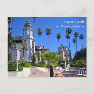 Hearst Castle, San Simeon, Kalifornien Vykort
