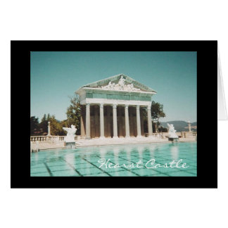 Hearst Castle utomhus bassäng Hälsningskort