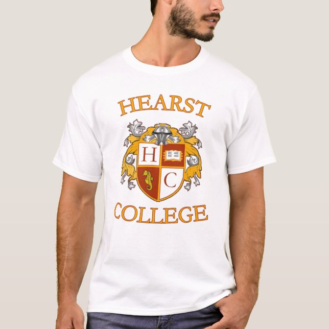 Hearst högskolautslagsplats t-shirt (Framsida)