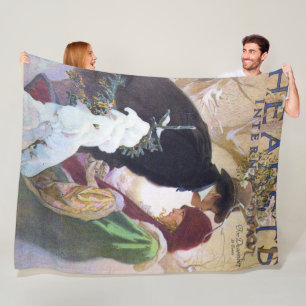 Hearsts International Cover, Alphonse Mucha Fleecefilt