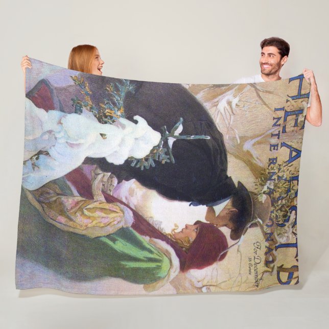 Hearsts International Cover, Alphonse Mucha Fleecefilt (På plats)