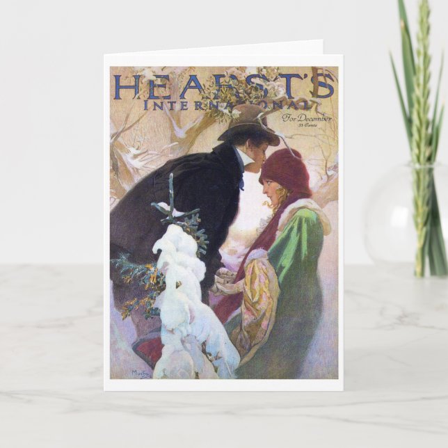 Hearsts Internationell Cover, Alphonse Mucha Kort (Framsida)
