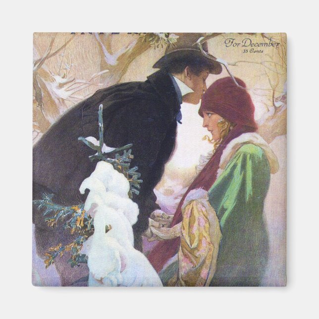Hearsts Internationell Cover, Alphonse Mucha Magnet (Framsidan)