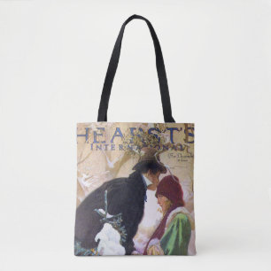 Hearsts Internationell Cover, Alphonse Mucha Tygkasse