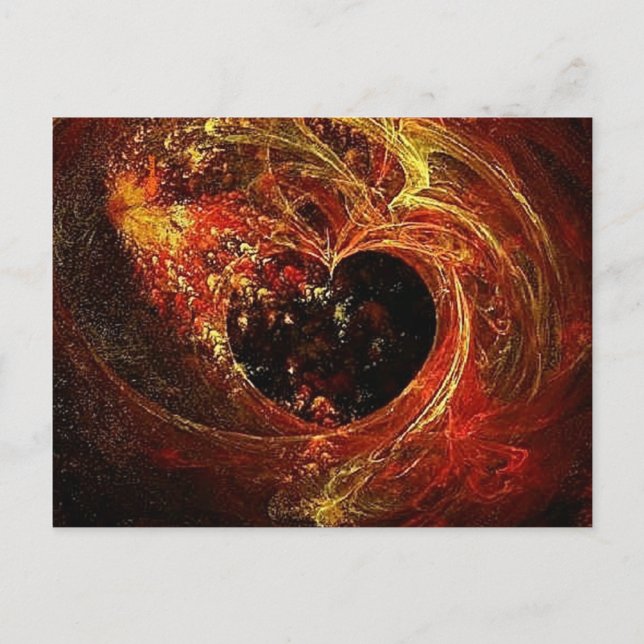 Heart a'Fire Vykort (Framsida)