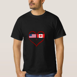Heart America & Canada Tillsammans står vi för T Shirt