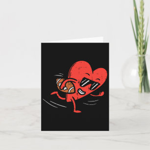 Heart American Football Valentines day Boys Manar Kort
