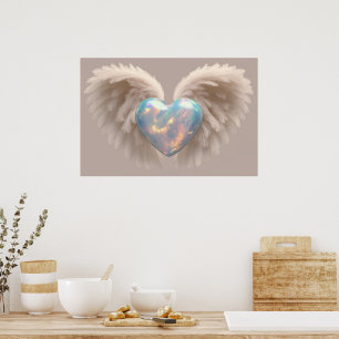 *~*~ Heart Angel Vingar AP78 Flash Opal Poster