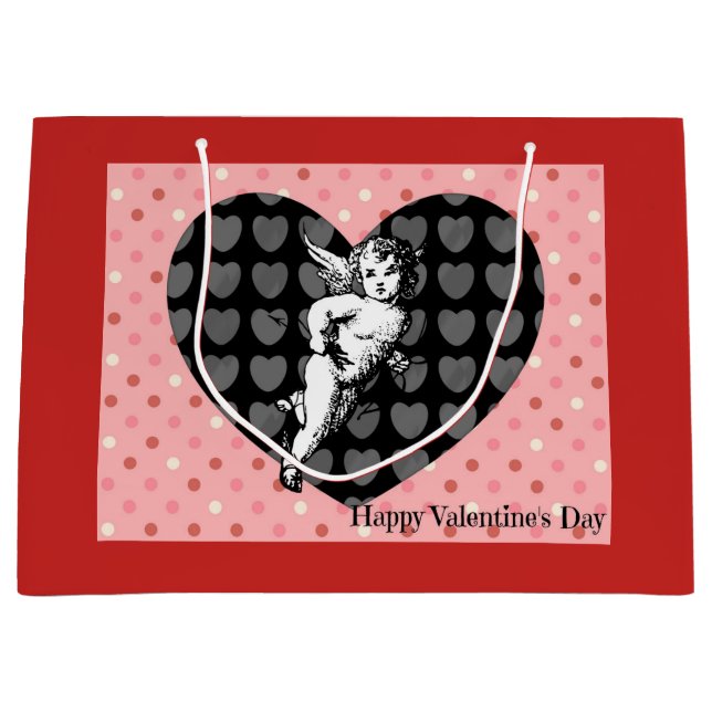 HEART ÄNGLAR Gift Bag (Framsidan)