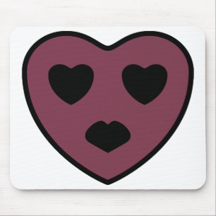 Heart Ansikte Pout Musmatta