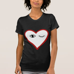 Heart Ansikte Tshirt T Shirt
