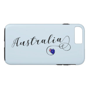 Heart Australia Cell Phone Case, Australian