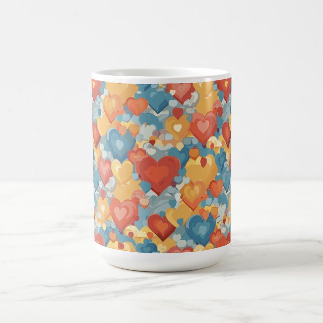 Heart autism kaffemugg (Center)