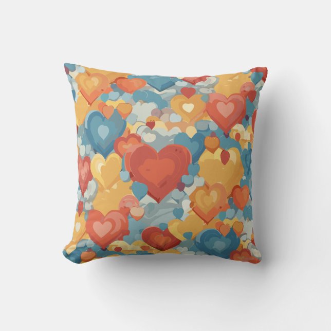Heart autism kudde (Framsida)