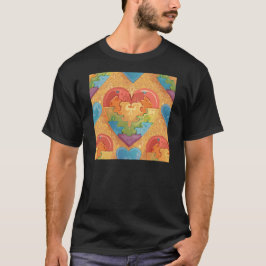 Heart autism t shirt