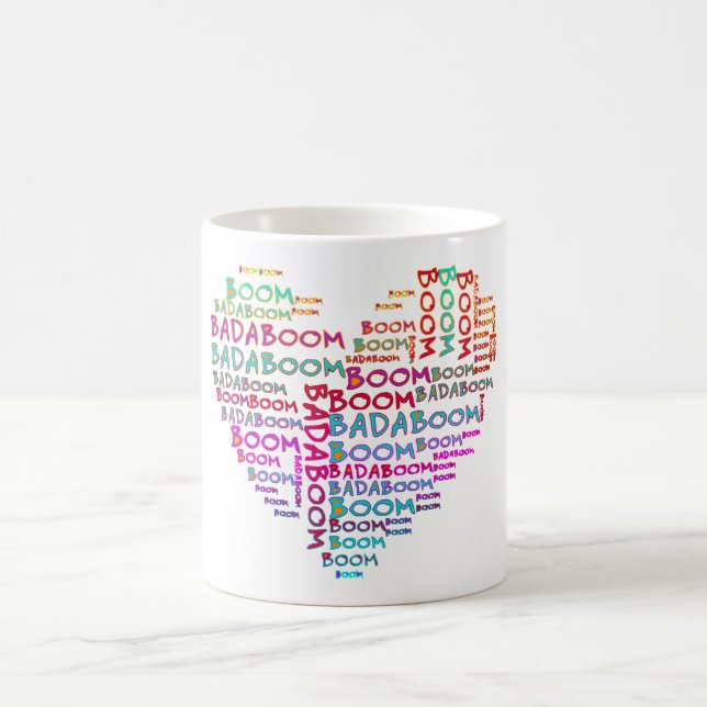 Heart Badaboom Kaffemugg (Center)