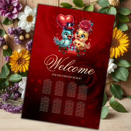 Heart Balloon och Ro Magic: A Feasted Romantik Poster