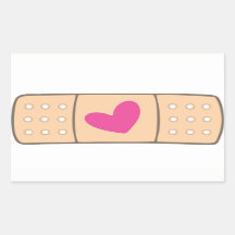 Heart Bandaid-dekal