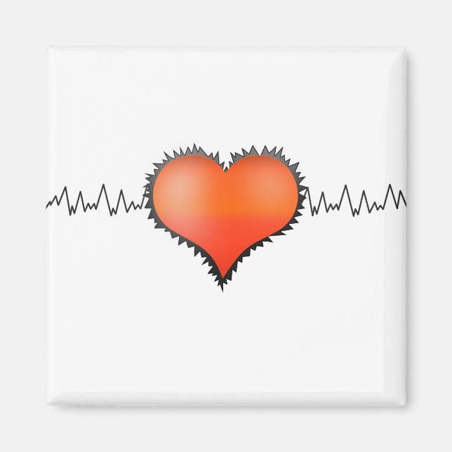Heart Beat Magnet (Framsidan)