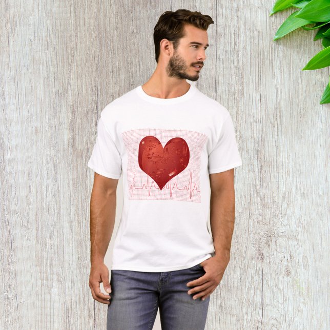 Heart Beat T Shirt (Skapare uppladdad)