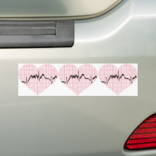 Heart Beat VII Bildekal