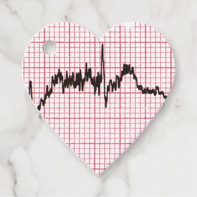 Heart Beat VII Gåvor Etiketter (Framsida)