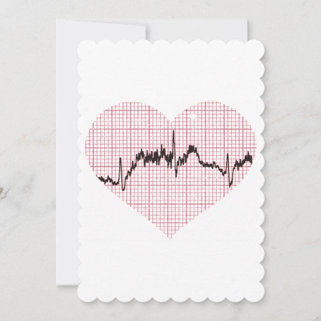 Heart Beat VII Tack Kort (Framsida)