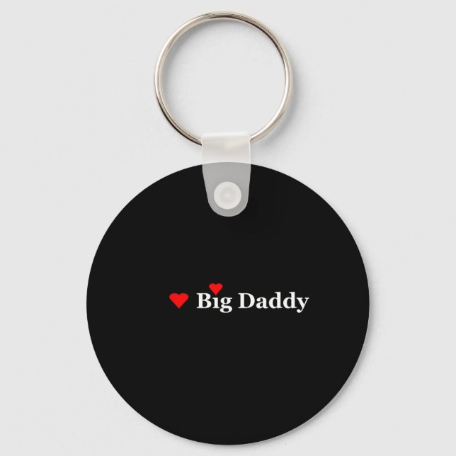 Heart Big Pappa Nyckelring (Framsida)
