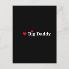 Heart Big Pappa Vykort