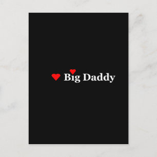 Heart Big Pappa Vykort