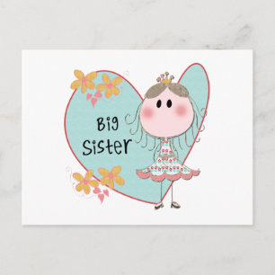 Heart Big Sister Vykort